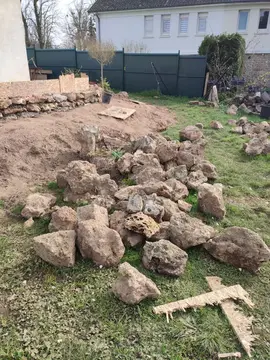 Pierre meulière à venir chercher sur place