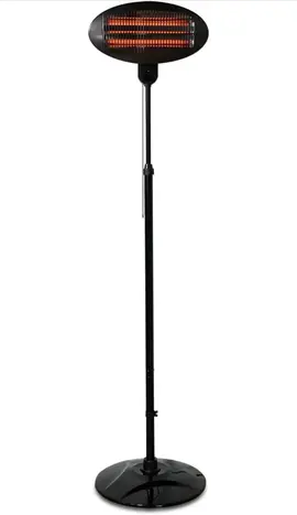 Parasol chauffant électrique extérieur