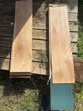 lames de parquet en PVC