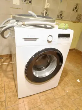 lave-linge en état de marche