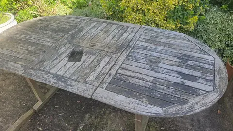 Salon de jardin en teck