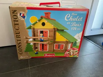 chalet à montee en bois