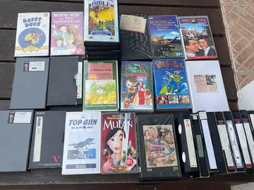 Cassettes vidéo