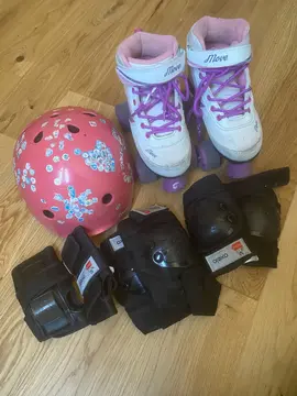 Roller taille 31/32 avec protections et casque