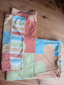 Housse de couette 2x 140*200 et serviette