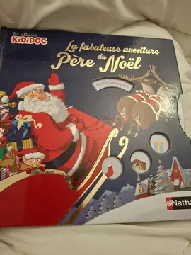 Livre Pop Up La fabuleuse aventure du Pere Noel