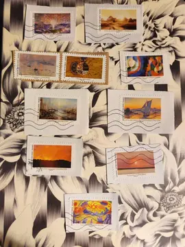 Timbres oblitérés GRAND SOLEIL ☀️