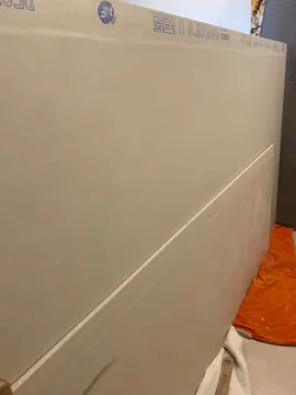 2 plaques de placo BA13 120x150