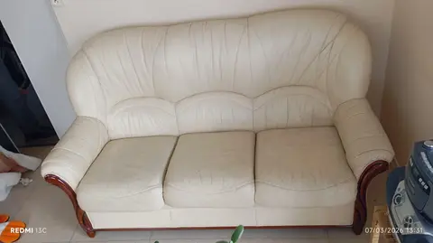 Canapé en cuir