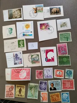 Timbres du monde entier lot S