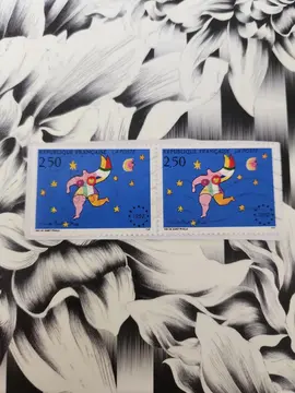 Timbres oblitérés Niki de St Phalle