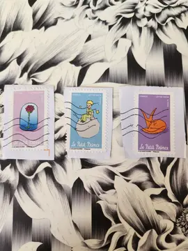 Timbres oblitérés Le petit prince 🌹