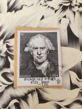 Timbre oblitéré Pasquale Paoli