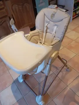 chaise haute bébé
