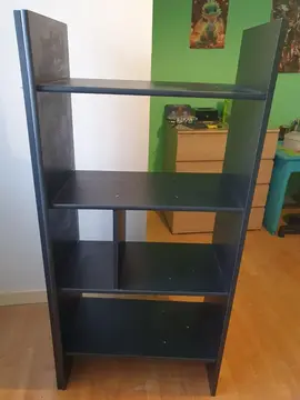 étagère noire