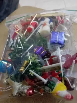 Décorations pour bûche de Noël