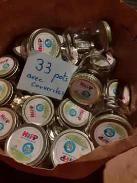 64 pots avec couvercle