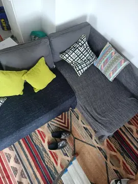 Canapé d'angle convertible