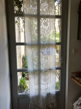 rideaux dentelle