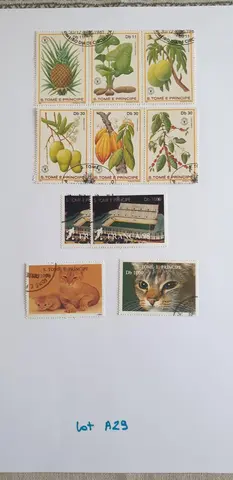 Lot A29 timbres de Sao Tome & Principe