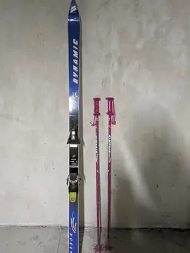 ski et porte ski/vélo