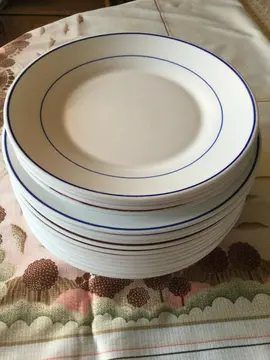 Lot de 15 assiettes plates