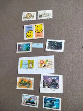 Timbres français lot P