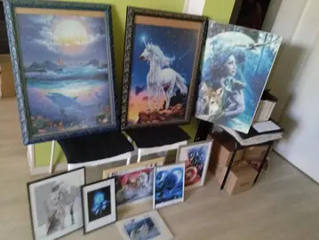 donne plusieurs tableaux/ cadre