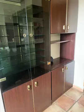 meuble bureau , vitrine