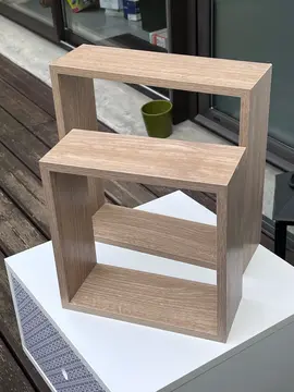 carré en bois pour décoration murale