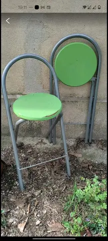 tabourets pliants