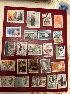 timbres belges lot 20