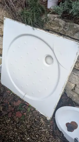 bac a douche céramique