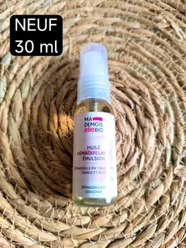 Huile démaquillante émulsion neuve