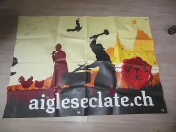 Morceau de bâche épaisse