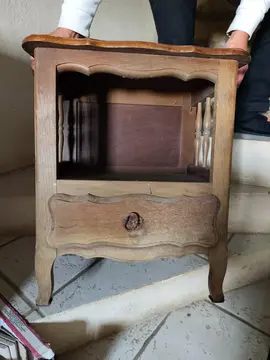 table de chevet bois