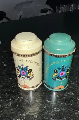 LOT DE 2 PETITES BOÎTES A THE