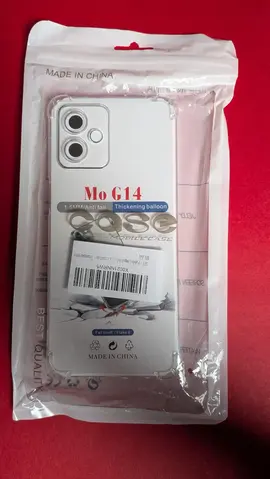 Coque silicone transparente pour smartphone Motorola E 14