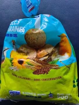 boules graisse graines oiseaux