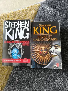 2 livres de Stephen King
