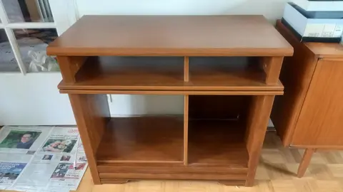 Meuble TV bois plaqué