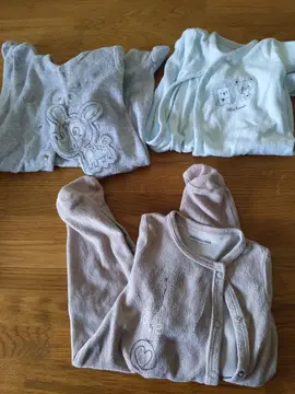 3 pyjamas Bebe 3 mois