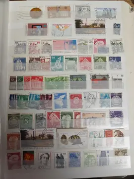 page unique timbres Allemagne 11/03