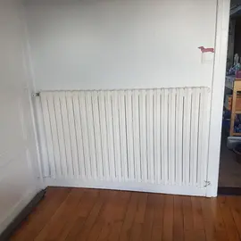 Grand radiateur en fonte