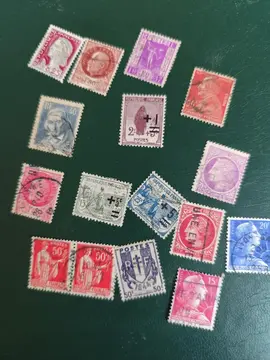 lot unique petit format anciens francs