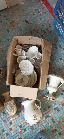 vaisselle, cruche, pot..