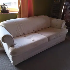 canapé convertible très confortable.