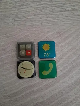 4 mini aimants