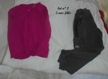 Lot n°2 : 5 ans fille