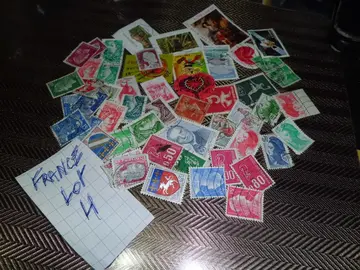 timbres Français lot 4